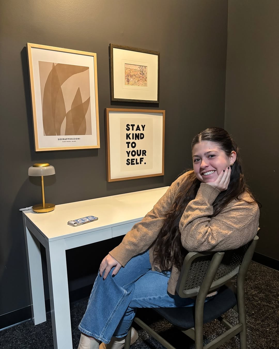 Our study rooms just got a little glow up \ud83e\udd0d\n\nFresh, clean, and ready for your next study session (or group project chaos). Come lock in, get comfy, and make it your new favorite spot in the building.\n\nWho's claiming a room this week? \ud83d\udcda\u2728\n