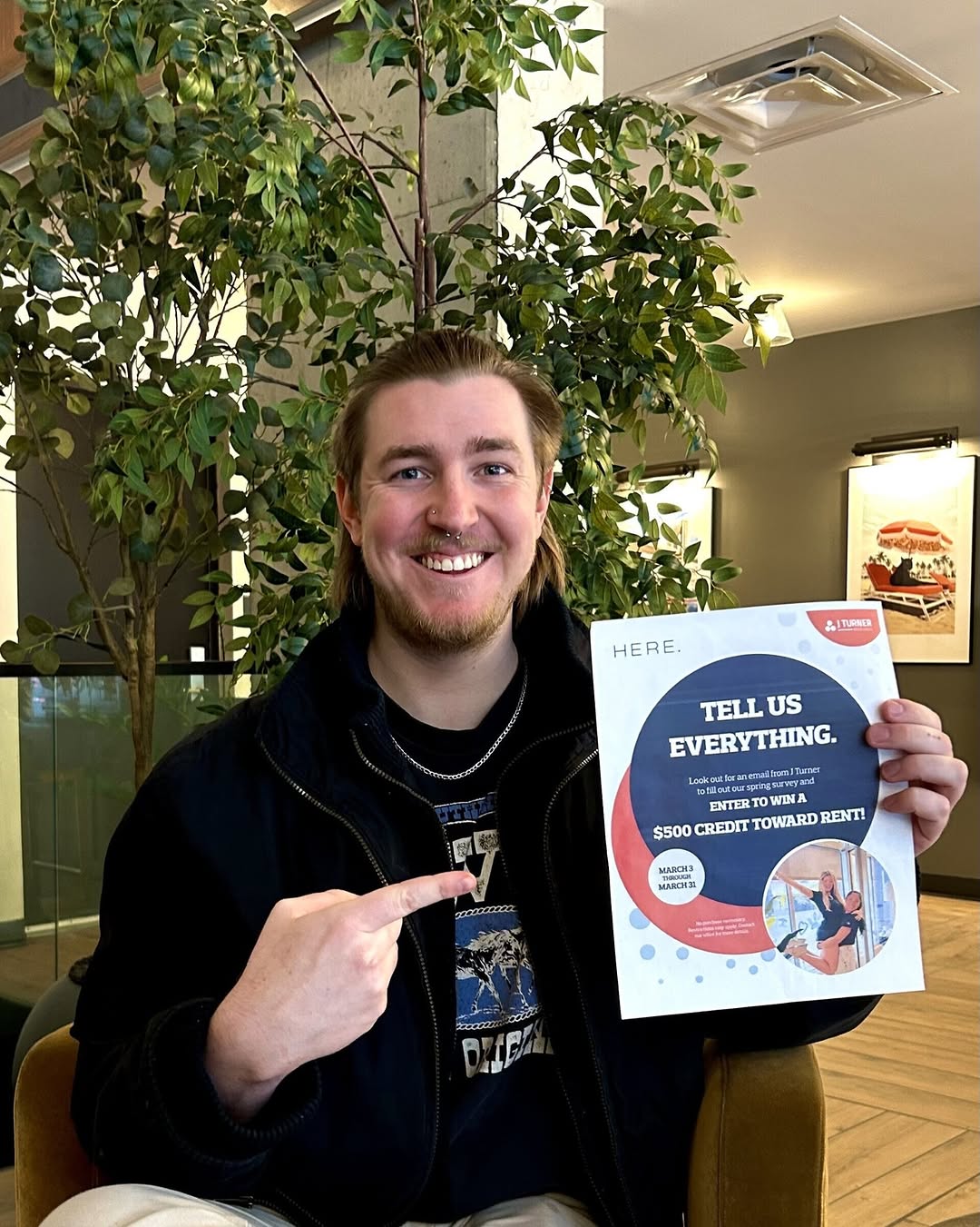 Your daily reminder to complete your J Turner Survey! \ud83d\udcc3\ud83d\udd8a\ufe0f\n\nEmail info@HEREpittsburgh.com a screenshot of the completion screen to be entered into the $500 rent credit giveaway!\n\n