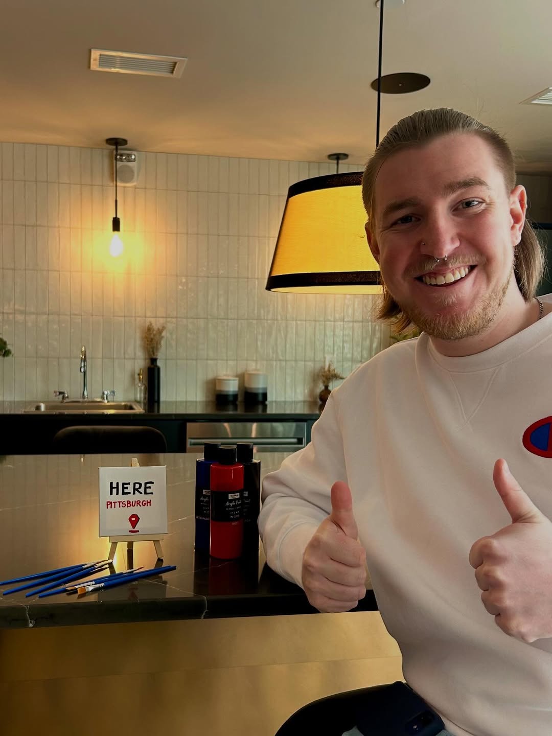 It's a paint party!! \ud83c\udf89 \ud83c\udfa8\n\nCome join or staff in the Clubroom until 1pm for some relaxing painting and music!  Mini canvases and paint provided\n\n