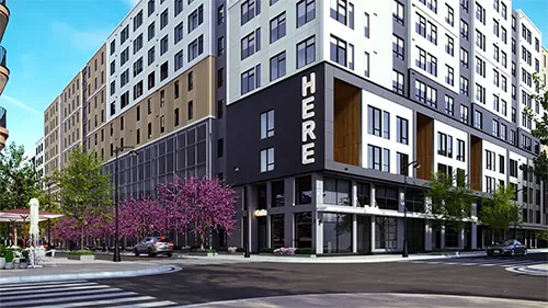 Exterior View of HERE Pittsburgh