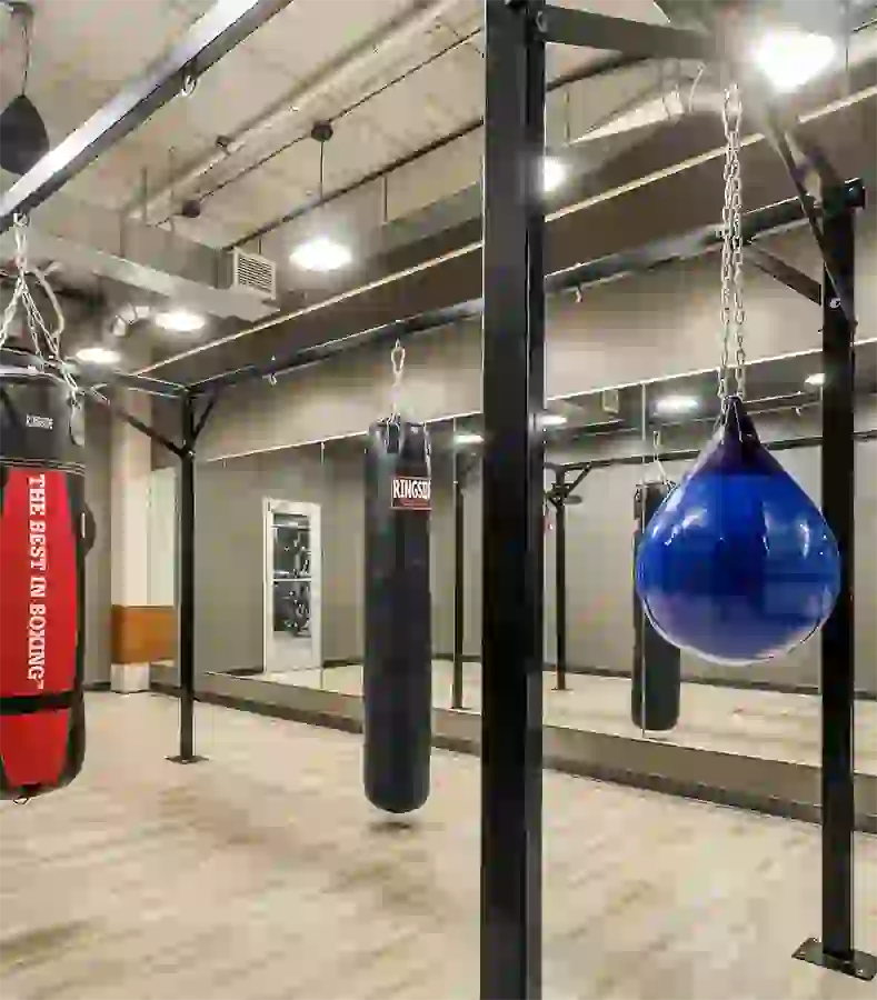 Work on your game in the Boxing Room