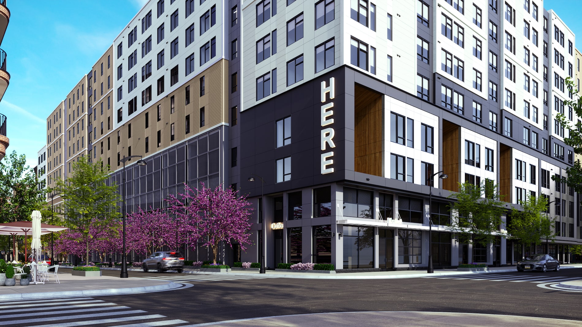 Exterior view of HERE Pittsburgh
