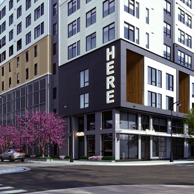 Exterior View of HERE Pittsburgh
